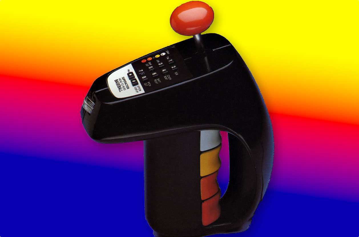 ColecoVision SuperAction Controller early prototype design with development boxing glove concept